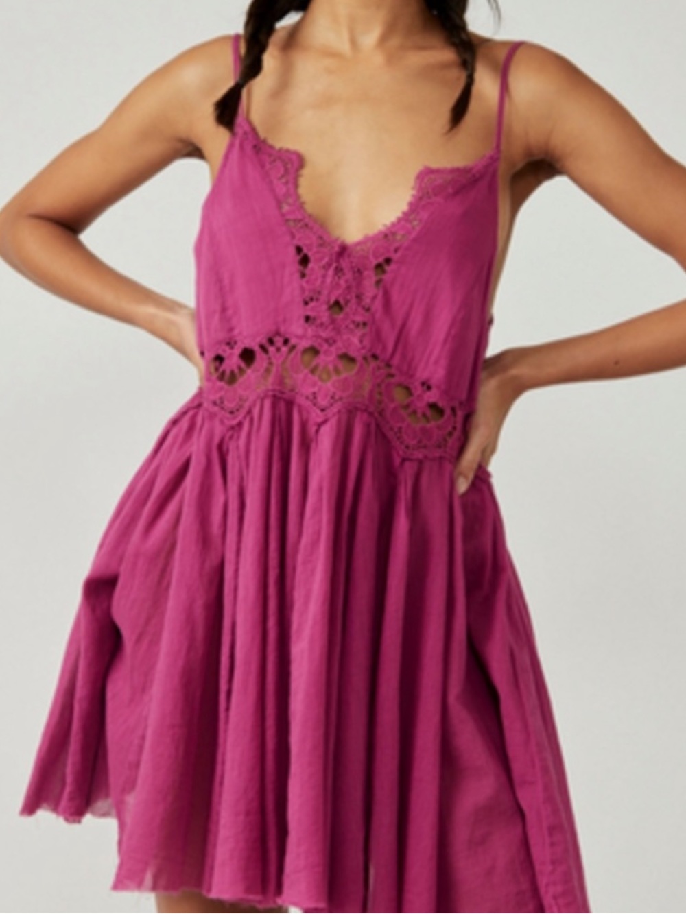 Free People One Ilektra mini slip Sundress
